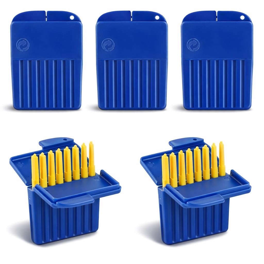 40 PCS Hearing Aid Wax Guard Filters for Starkey Hear Clear Hearing Aids, Ear Wax Removal Replacement Wax Guard Refills Filters, Disposable Hearing Aid Accessories, 5 Packs