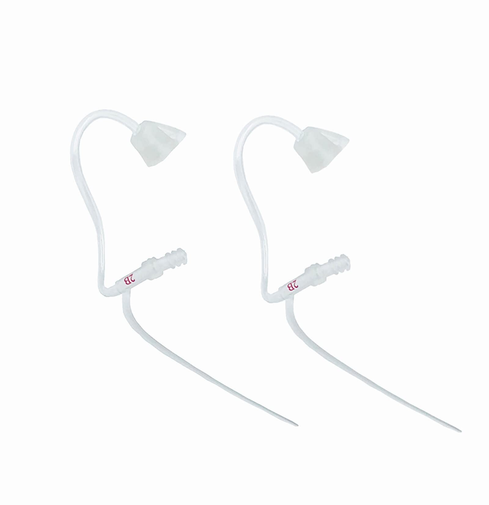 BTE Hearing Amplifier Accessories - Hearing Replacement Tubes,2 Pieces Sound Tubes 2B Size for Elonvoc (Right)