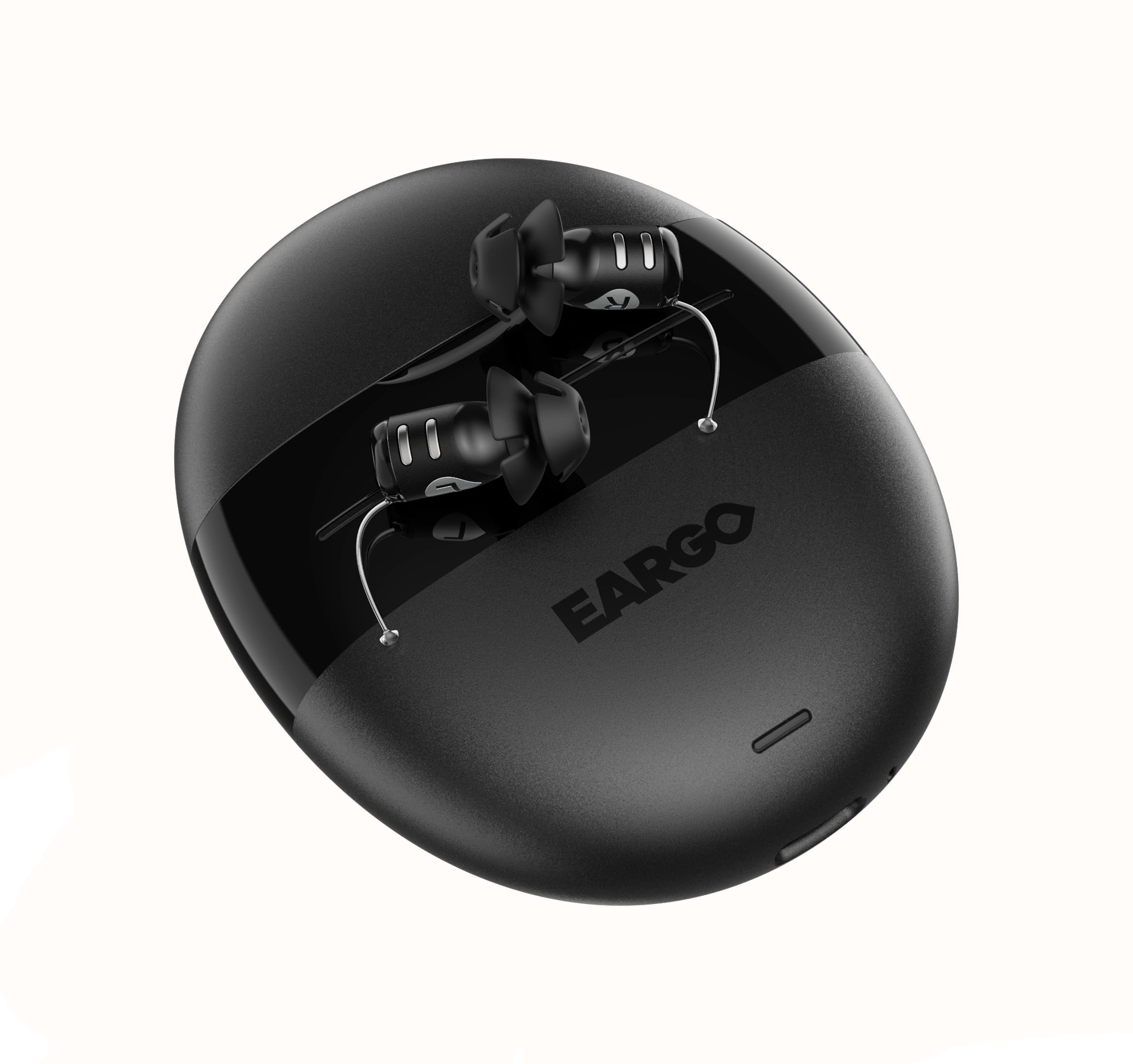 EARGO 8 Virtually Invisible Self-Fitting FDA-Cleared OTC CIC Hearing Aids - Most Advanced Model with Smart Sound Adjust and Sound Match Technology, Rechargeable, Lifetime Customer Support