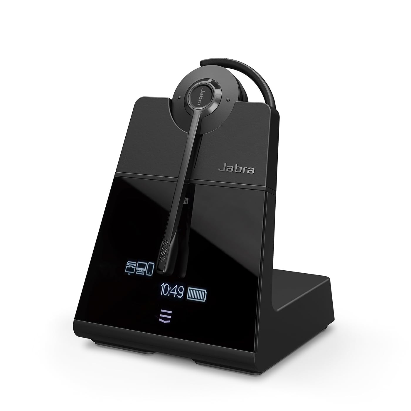 Jabra Engage 75 SE (Second Edition) Wireless Headset, Convertible – Telephone Headset with Industry-Leading Wireless Performance, Advanced Noise-Cancelling Microphone, All Day Battery Life - Black