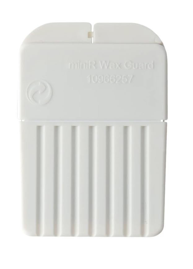 Original for Signia, MiniReceiver Wax Guards, 1 Pack Total of 8 Wax Guards