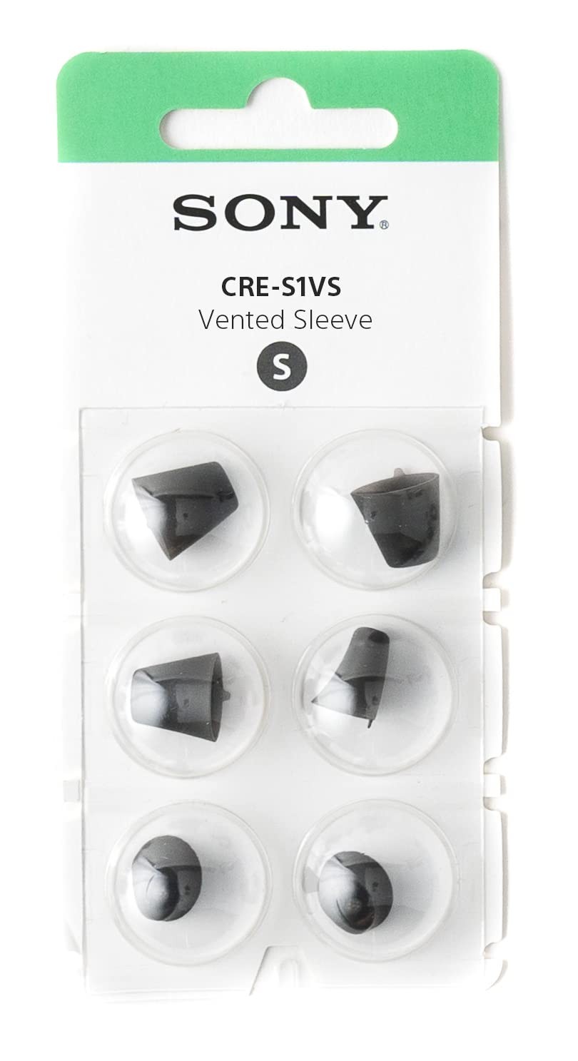 Sony Vented Sleeve for The CRE-C10 Self-Fitting OTC Hearing Aid, Small CRE-S1VS